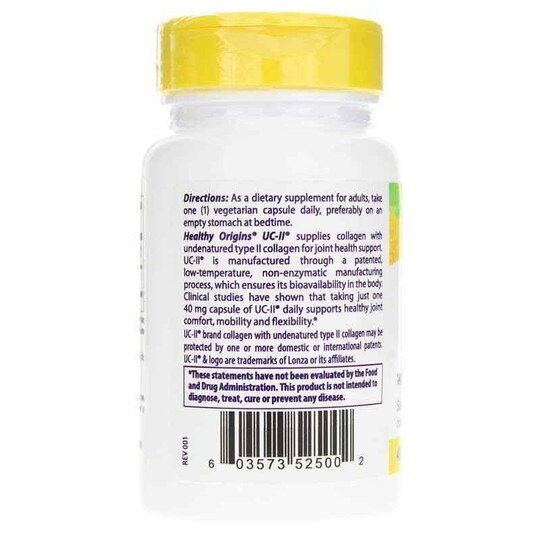 UC-II with Undenatured Type II Collagen 40 Mg, HLO